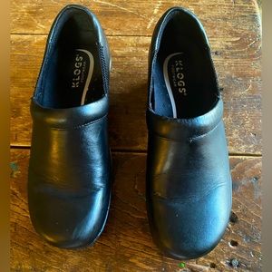 Klogs Bistro black clogs size 7